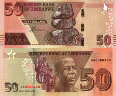 Zimbabwe / 50 Dollars / 2020 / P-105(a) / UNC - Zimbabwe