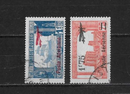 Tunisie Yv. Pa 3 Et 4 O. - Airmail