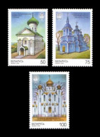 Belarus 2000 Mih. 342/44 Churches Of Belarus MNH ** - Belarus