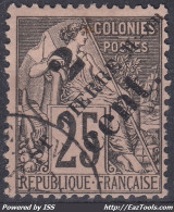 ST PIERRE & MIQUELON : SANS TIRET ENTRE ST & PIERRE N° 40a OBLITERE - COTE 110 € - Oblitérés