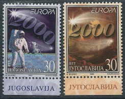 Jugoslavija:Yugoslavia:Jugoslavia:Unused Stamps EUROPA Cept 2000, MNH - 2000