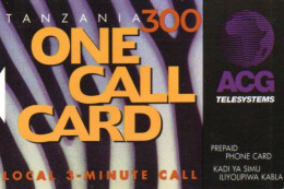 TANZANIA - MAGNETIC CARD - ACG TELESYSTEMS - ONE CALL CARD - Tanzania