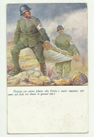 CARTOLINA REGIO ESERCITO CON ILLUSTRAZIONE U. FINOZZI  VIAGGIATA FP - Oorlog 1914-18