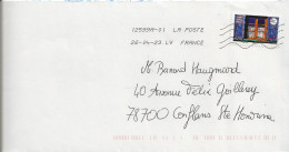 Timbre Seul Sur Lettre N°A2171 En Savoie Volets (oblitération Du 26/04/2023) - Storia Postale