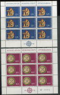 Jugoslavija:Yugoslavia:Jugoslavia:Unused Sheets EUROPA Cept 1976, MNH - 1976