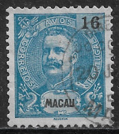 Macau Macao – 1898 King Carlos 16 Avos Used Stamp - Used Stamps