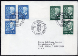 Sweden 1967 - The 85th Anniversary Of The Birth Of Gustav VI Adolf - Cover - Cartas & Documentos