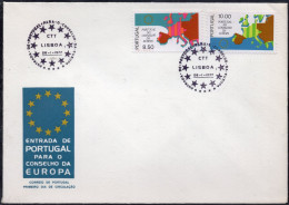 Portugal 1977 - Portugal As New Member Of The European Council - FDC - FDC