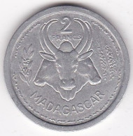 Madagascar Union Française , 2 Francs 1948 Aile , En Aluminium , Lec# 103 - Madagaskar