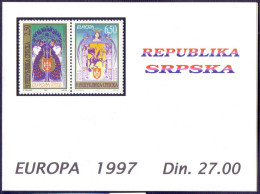 BOSNIA & H.  BANJA LUKA - EUROPA CEPT - SAGEN LEGENDEN  BOOKLET - **MNH - 1997 - 1997