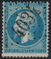 EMPIRE - No 22 - OBLITERATION GC4034 - AUBE - TROYES - SUPERBE FRAPPE - 1862 Napoleon III