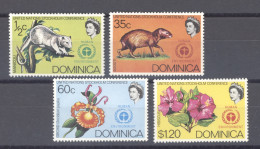 Dominique :  Yv  331-34  **  Environnement - Dominica (...-1978)
