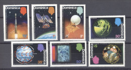 Dominique :  Yv  348-54  **  Météo - Dominica (...-1978)