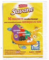 Magnets. Magnet Brossard Savane. Amérique Du Sud. Guyana, Suriname, Guyane. (neuf Sous Blister) - Publicidad