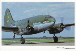 Curtiss-Wright CW-20 C-46 Commando - Carte Postale Moderne - 1939-1945: 2ème Guerre