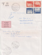 Taxierter Brief  Fiesch - Appenzell - Creavenwesel B          1990 - Briefe U. Dokumente