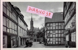 KORBACH   ( ALLEMAGNE )  LENGEFELDERSTRABE MIT RATHAUS - Korbach