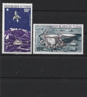 1972 TCHAD PA 125-26** Espace, Luna 16 Et 17 - Tchad (1960-...)