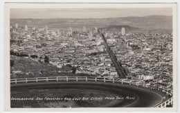 San Francisco - Overlooking San Francisco And East Bay Cities From Twin Peaks - San Francisco