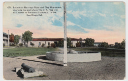 San Diego - Ramonas Marriage Place And Flag Monument - San Diego