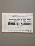 Buvard Teinturerie Marolleau Fondée En 1820 - Biscottes