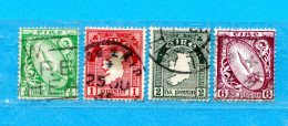 (Us6) Irlanda - Eire ° - 1922- . Yvert. 40-41-43-48.  Oblitérer. - Used Stamps