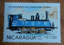 1985 - 1 X 21 Cs - Posta Aerea - The 100th Annuversary Of Nicaragua Railroad - Nuovo - Come Foto - Nicaragua