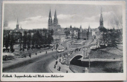 GERMANY DEUTSCHLAND PC CP AK SCHLESWIG HOLSTEIN LÜBECK DOLLS BRIDGE CARD CARTE POSTALE POSTKARTE POSTCARD ANSICHTSKARTE - Hanau