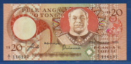 TONGA - P.23c – 20 PA'ANGA 23.01.1989 UNC-, S/n A/I 116137 - Tonga
