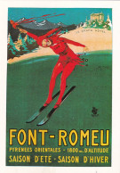 Centenaire Mauzan, 1983, Affiche Font Romeu (Tourisme), Edition Limitée 1000 Exemp: N° 233 - Mauzan, L.A.