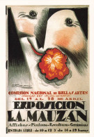 Centenaire Mauzan, 1983, Affiche Exposition Mauzan (Beaux Arts Buenos Aires,  Edit 1000 Exemp: N° 702 (Timbrée) - Mauzan, L.A.