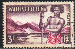 WALLIS AND FUTUNA ISLANDS 1957 ISLANDER 3fr USED USATO OBLITERE' - Used Stamps