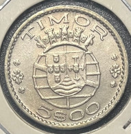 Moeda Timor Portugal - Coin Timor - 5 Escudos 1970 - MBC ++ - Timor
