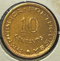 Moeda Moçambique Portugal - Coin Moçambique - 10 Centavos 1961 - MBC ++ - Mozambico