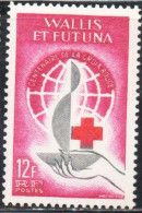 WALLIS AND FUTUNA ISLANDS 1963 RED CROSS CROIX ROUGE CROCE ROSSA 12fr MNH - Nuovi