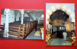 2 X Urphar Am Main - Wehrkirche Orgel Balkengestühl - Kirche Wertheim - Wertheim