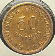 Moeda Moçambique Portugal - Coin Moçambique - 50 Centavos 1957 - MBC ++ - Mozambique
