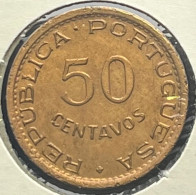 Moeda Moçambique Portugal - Coin Moçambique - 50 Centavos 1974 - MBC ++ - Mozambico