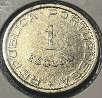 Moeda Moçambique Portugal - Coin Moçambique - 1 Escudo 1950 - MBC ++ - Mozambico