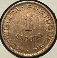 Moeda Moçambique Portugal - Coin Moçambique - 1 Escudo 1968 - MBC ++ - Mozambico