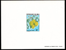 MALI(1980) Fruits. Complete Set Of 5 Deluxe Sheets. Scott Nos 378-82, Yvert Nos 376-80. - Mali (1959-...)