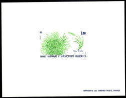 F.S.A.T.(1987) Poa Cookii. Deluxe Sheet. Scott No 126, Yvert No 127. - Imperforates, Proofs & Errors