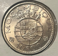 Moeda Moçambique Portugal - Coin Moçambique - 10 Escudos 1970 - MBC ++ - Mosambik