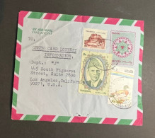 (2 R 34) Letter Posted From Pakistan To USA (Los Angeles)  1963 ? - Pakistan