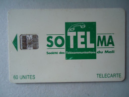 MALI  USED CARDS  TELECOM SOTELMA UNITS 60 - Mali