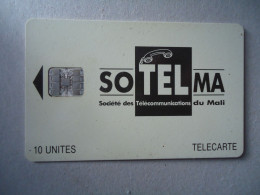 MALI  USED CARDS  TELECOM  SOTELMA UNITS 10 - Mali