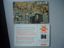 MALI  USED CARDS     MONUMENTS - Mali