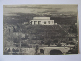 Georgia-Tbilisi:Cirque D'etat,tramway C.p.photo Non Voyage Vers 1930/State Circus,tramway Unused Photo Postcard 30s - Géorgie