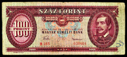 A9  HONGRIE    BILLETS DU MONDE    BANKNOTES  100 FORINT 1993 - Hongrie