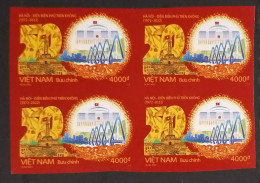 Block 4 Of Vietnam Viet Nam MNH Imperf Stamps 2022: 50th Ann. 12-day-and-night Battle Of “Hanoi Dien B Phu In Air - Vietnam